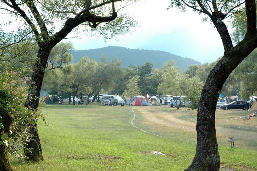 くのわき親水公園キャンプ場